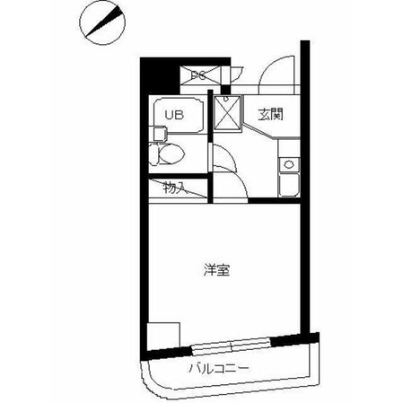 スカイコート川崎第８の物件間取画像